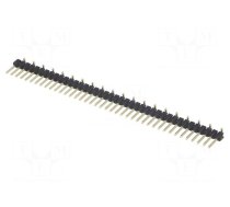 Pin header | pin strips | male | PIN: 40 | vertical | 2.54mm | SMT | 1x40