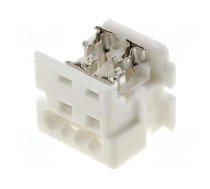 Plug | wire-board | female | PIN: 4 | 1.27mm | IDC | for ribbon cable