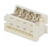 Plug | wire-board | female | PIN: 8 | 1.27mm | IDC | for ribbon cable