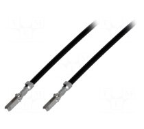 Cable with connectors | Contacts ph: 2mm | Len: 0.3m | 24AWG