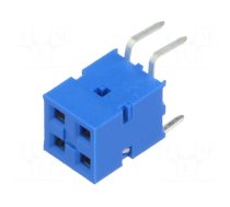 Socket | PCB to PCB | female | Dubox® | 2.54mm | PIN: 4 | THT | 2A | straight