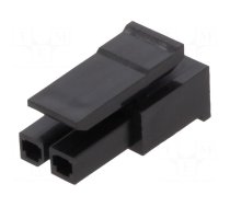 Connector: wire-board | plug | female | Minitek® Pwr 3.0 | 3mm | PIN: 2