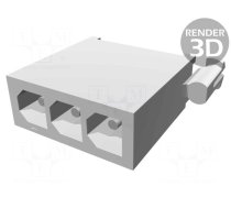 Socket | wire-board | male | Mini Universal MATE-N-LOK | 4.14mm | 600V