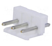 Socket | wire-board | male | 5mm | PIN: 3 | white