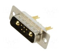 Special D-Sub | plug | male | for cable | soldering | 500V | Layout: 7/2