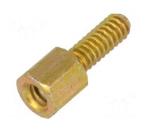 Threaded head screw | Thread len: 7.9mm | Thread: UNC 4-40