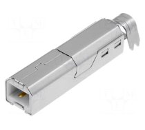 Plug | USB B | soldering