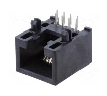 Socket | RJ45 | PIN: 8 | Cat: 5e | unshielded,low profile | gold-plated