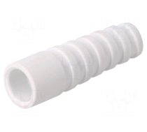 Strain relief | RG59,RG62 | white | Application: BNC plugs | 10pcs.