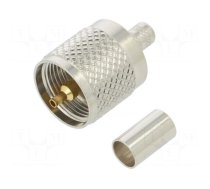 Connector: UHF (PL-259) | plug | male | straight | crimped | for cable