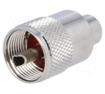 Connector: UHF (PL-259) | plug | male | straight | RG59 | for cable