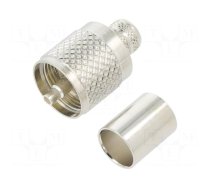 Connector: UHF (PL-259) | plug | male | straight | soldering,crimped