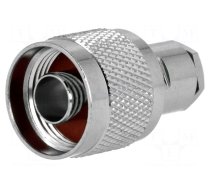 Plug | N | male | straight | RG59 | 6.5mm | soldering,clamp | for cable