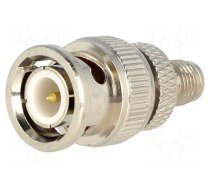 Adapter | BNC male,SMA female | Plating: gold-plated