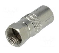 Adapter | F plug,coaxial 9.5mm socket