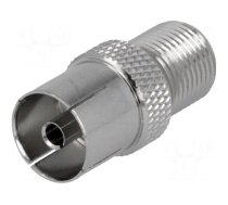 Adapter | F socket,coaxial 9.5mm socket