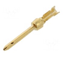 Contact | male | 20 | brass | gold-plated | 0.08÷0.2mm2 | 28AWG÷24AWG