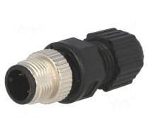 Connector: M12 | plug | PIN: 3 | male | A code-DeviceNet / CANopen