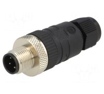 Plug | M12 | PIN: 3 | male | A code-DeviceNet / CANopen | for cable