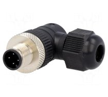 Plug | M12 | PIN: 4 | male | A code-DeviceNet / CANopen | for cable