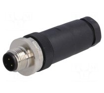 Plug | M12 | PIN: 4 | male | A code-DeviceNet / CANopen | for cable