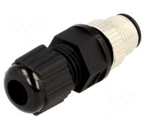 Plug | M12 | PIN: 4 | male | A code-DeviceNet / CANopen | for cable