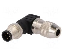 Plug | M12 | PIN: 4 | male | A code-DeviceNet / CANopen | for cable | IDC