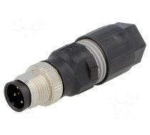 Connector: M12 | plug | PIN: 4 | male | A code-DeviceNet / CANopen