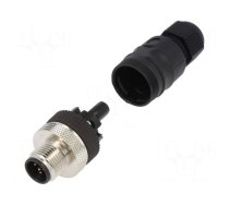 Plug | M12 | PIN: 5 | male | A code-DeviceNet / CANopen | for cable