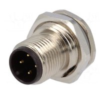 Socket | M12 | PIN: 4 | male | A code-DeviceNet / CANopen | soldering