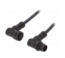 Cable: for sensors/automation | PIN: 5 | M12-M12 | B code-Profibus