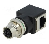 Adapter | M12 female,RJ45 socket | X code-ProfiNET | PIN: 8