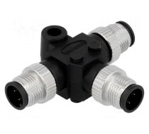 T adapter | M12 male x3 | A code-DeviceNet / CANopen | PIN: 4 | IP68