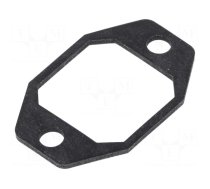 Socket gasket | G | flange (2 holes) | IP65