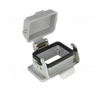 Enclosure: for HDC connectors | C146 | size E6 | with latch | IP65