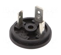 Connector: valve connector | socket | form A | 18mm | male | PIN: 3 | 16A