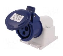 Connector: AC supply 3-phase | socket | female | 16A | 380/415VAC