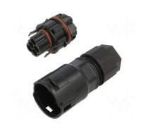 Connector: AC supply | male | 10mm2 | screw terminal | plug | for cable