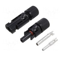 Connector: solar | male + female | 2.5÷6mm2 | plug | for cable | 1kV