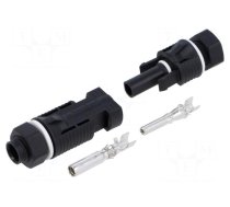 Connector: solar | male + female | 2.5÷6mm2 | socket,plug | -40÷85°C