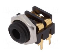 Connector: Jack 3,5mm | socket | female | mono,with double switch