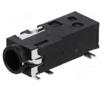 Connector: Jack 3,5mm | socket | female | stereo,with double switch