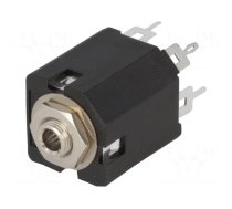 Connector: Jack 3,5mm | socket | female | stereo,with double switch