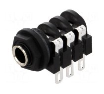 Connector: Jack 6,3mm | socket | female | stereo,with double switch