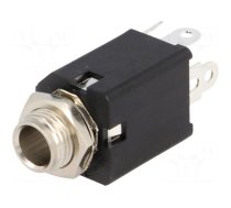 Connector: Jack 6,3mm | socket | female | stereo,with double switch