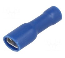 Terminal: flat | 4.8mm | 0.5mm | female | 1.5÷2.5mm2 | crimped | blue