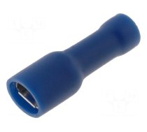 Terminal: flat | 4.8mm | 0.8mm | female | 1.5÷2.5mm2 | crimped | blue