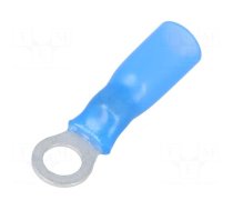 Tip: ring | M5 | Ø: 5.3mm | 1.5÷2.5mm2 | crimped | for cable | blue | 150°C