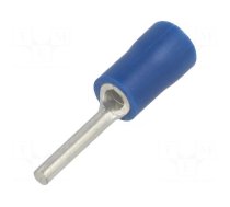 Tip: wire pin | Ø: 1.9mm | 1.5÷2.5mm2 | crimped | for cable | insulated
