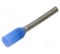 Tip: bootlace ferrule | insulated | copper | 0.25mm2 | 8mm | tinned